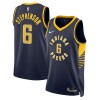 NBA Indiana Pacers Trikot Lance Stephenson 6 Nike 2022-23 Icon Edition Navy Swingman - Herren